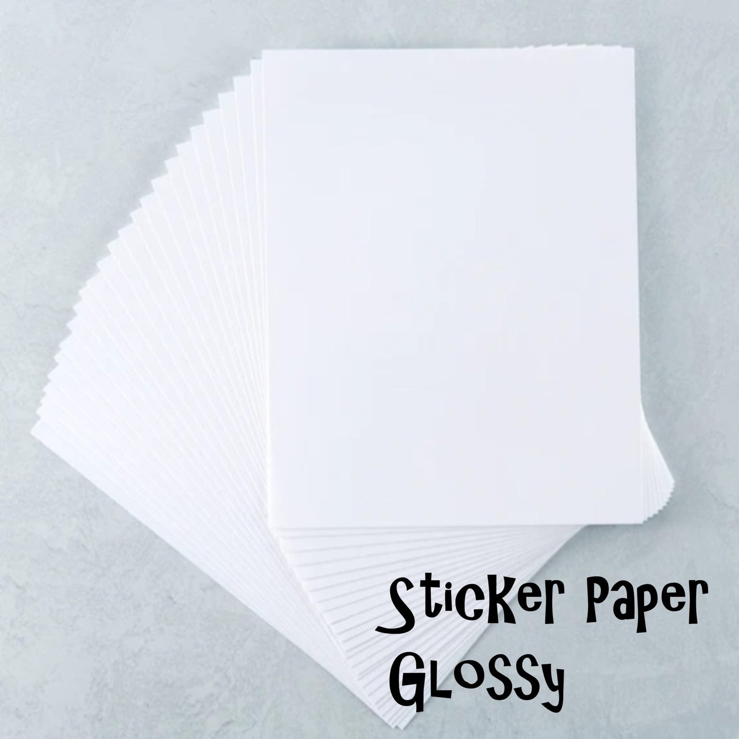 STICKER PAPER and CARD STOCK