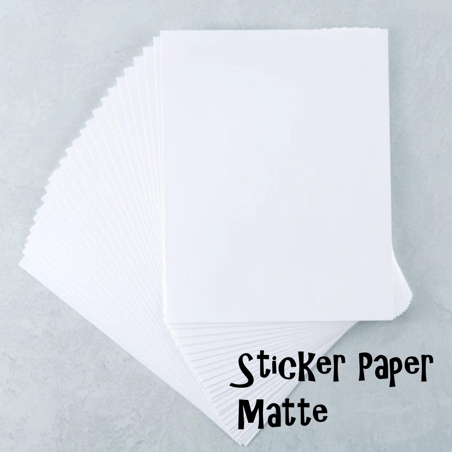 STICKER PAPER and CARD STOCK