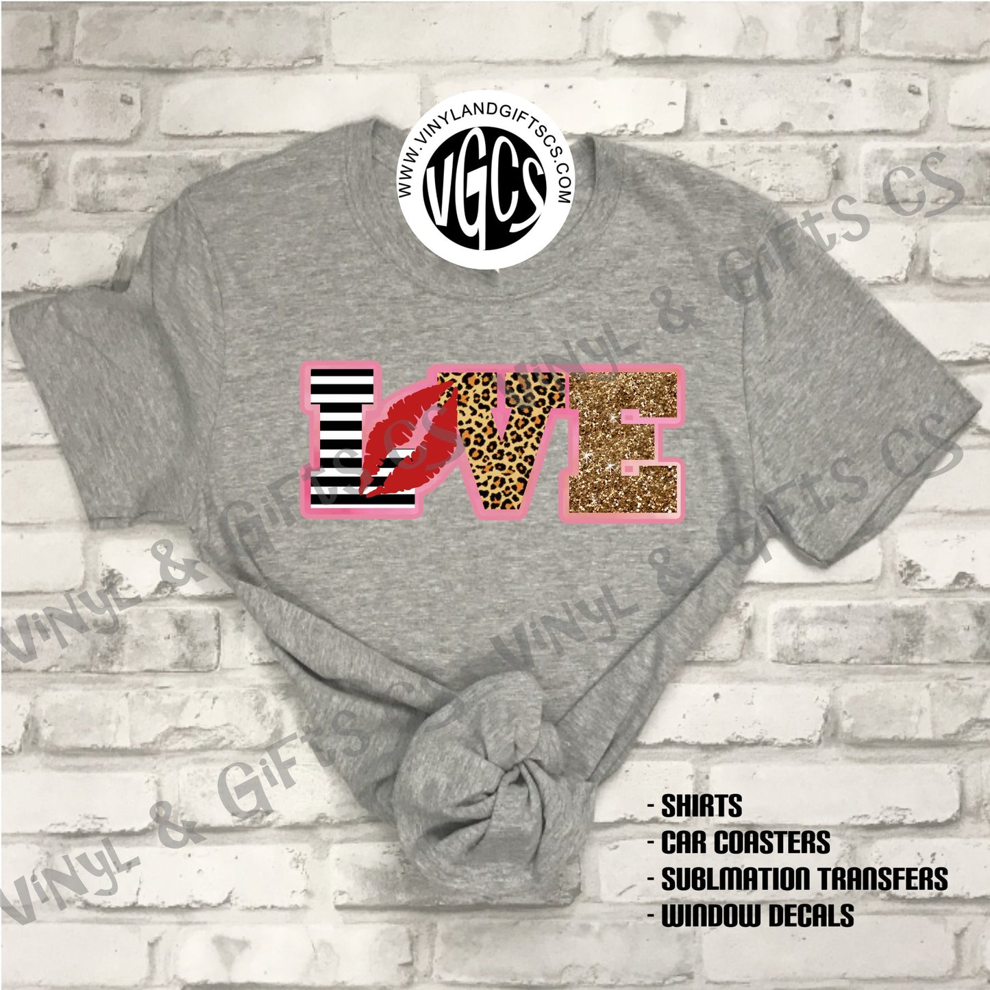 Shirts, Items and Transfers - VALENTINES