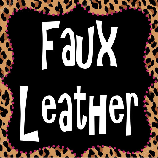 FAUX LEATHER