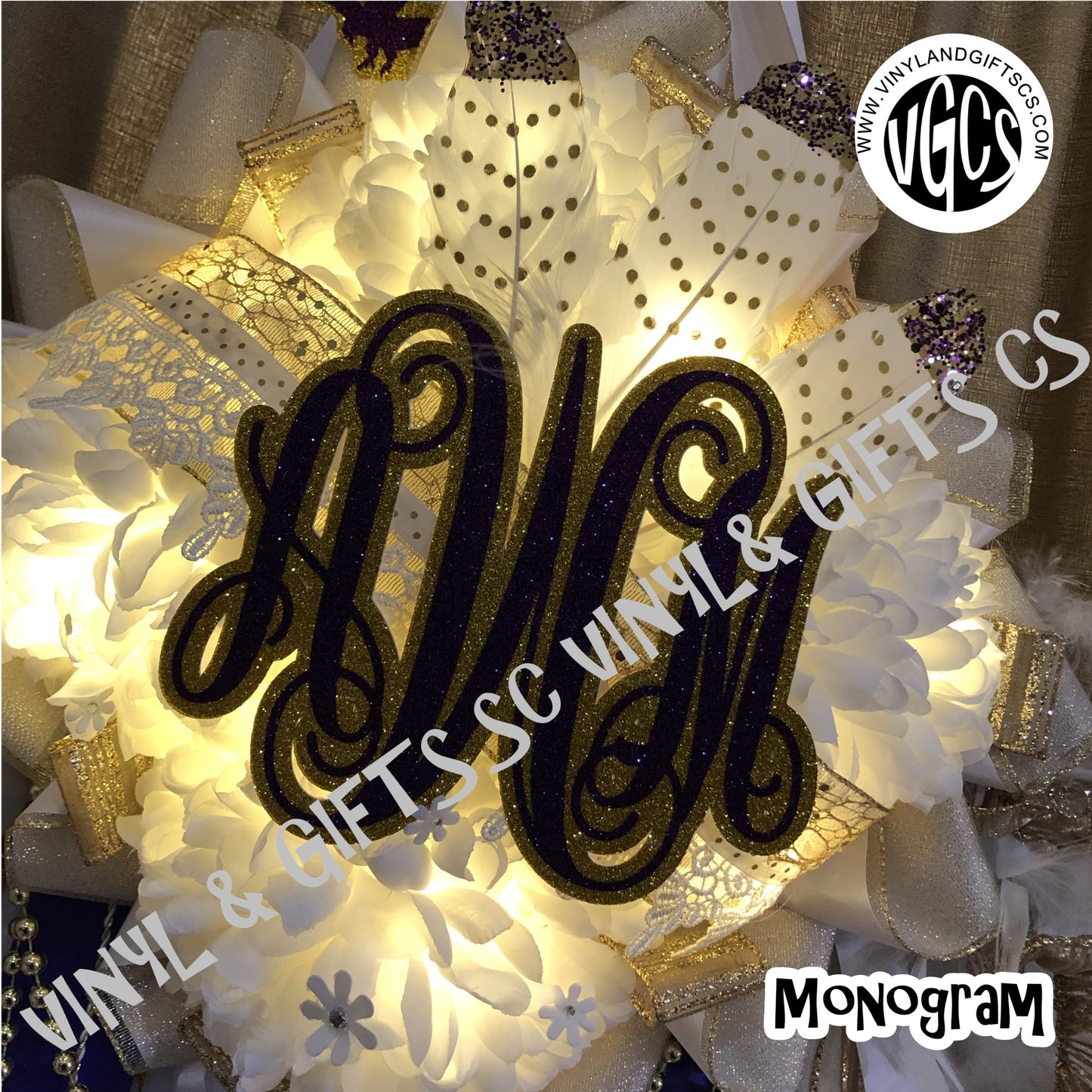 Homecoming - Mum Card Cut Outs 5 inches wide