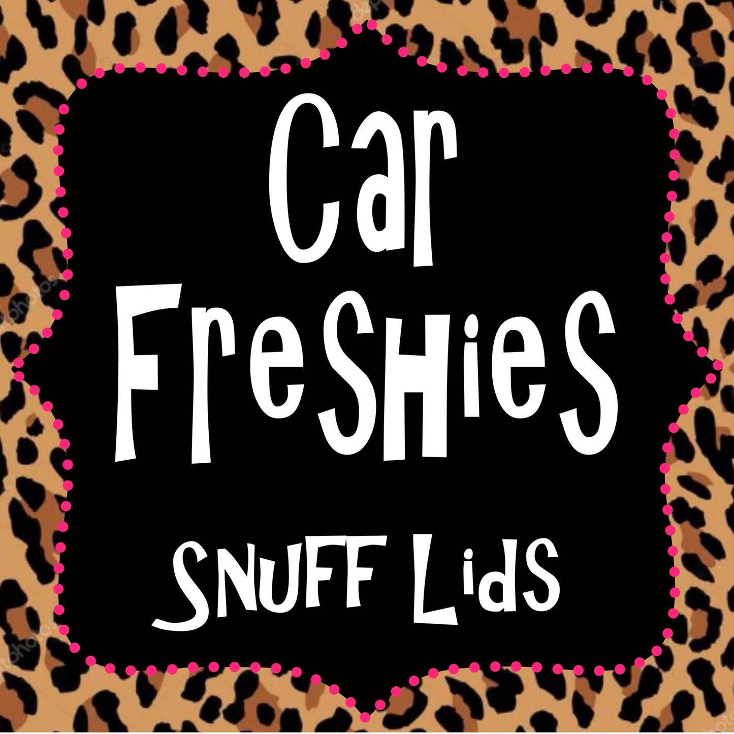 Car Freshies - Snuff Lids