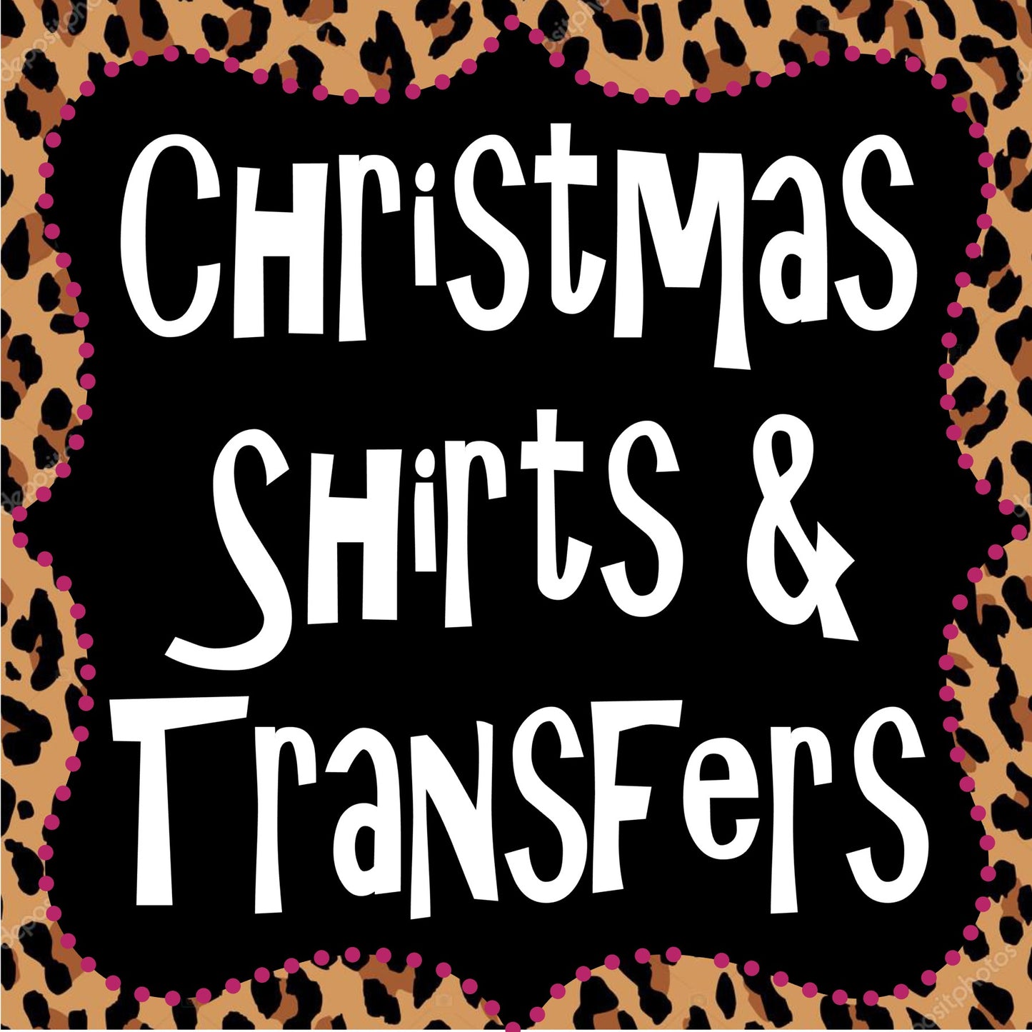 CHRISTMAS SHIRTS AND TRANSFERS