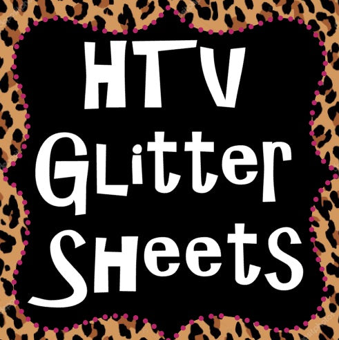 HTV Glitter Sheets