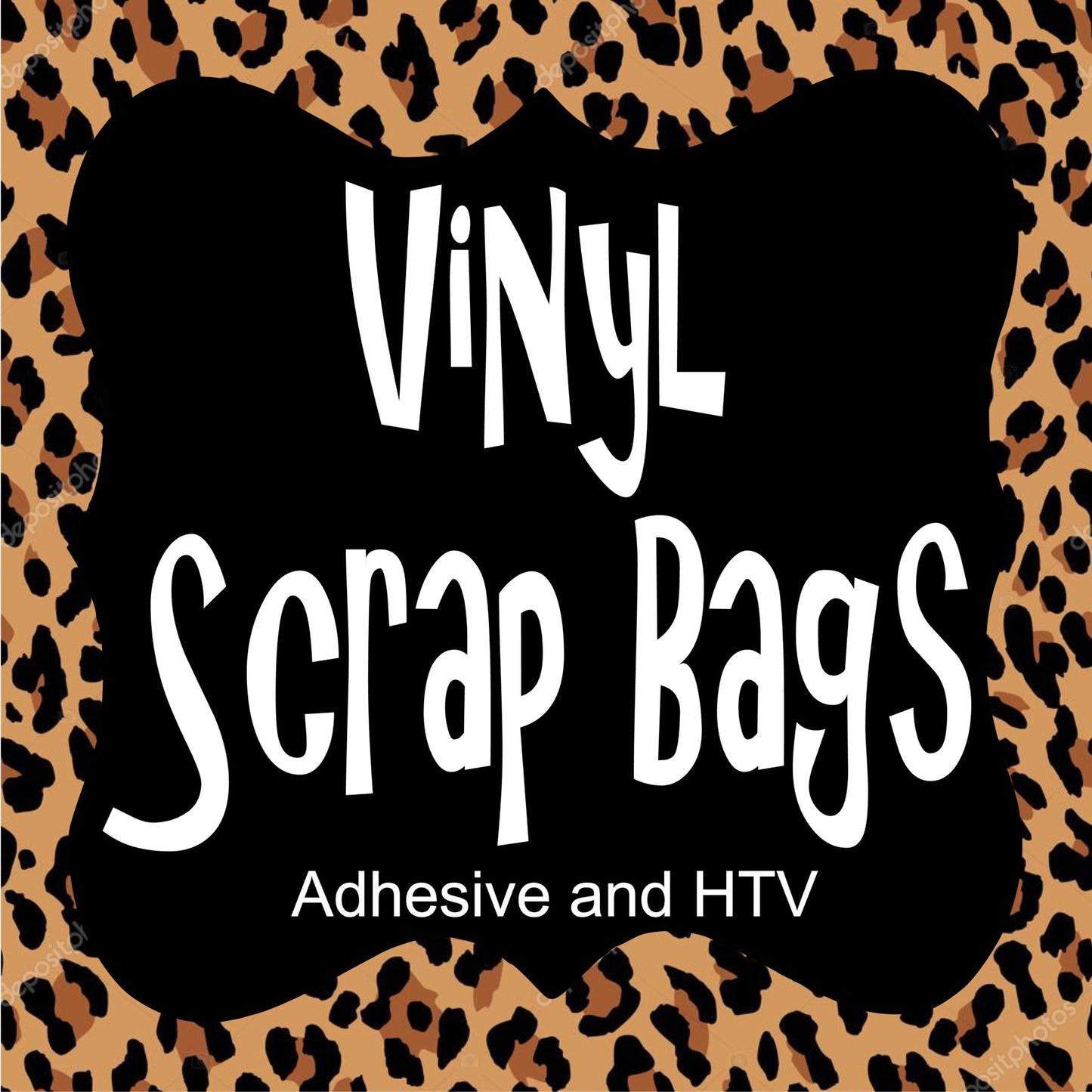 Scrap Bags HTV and ADHESIVE